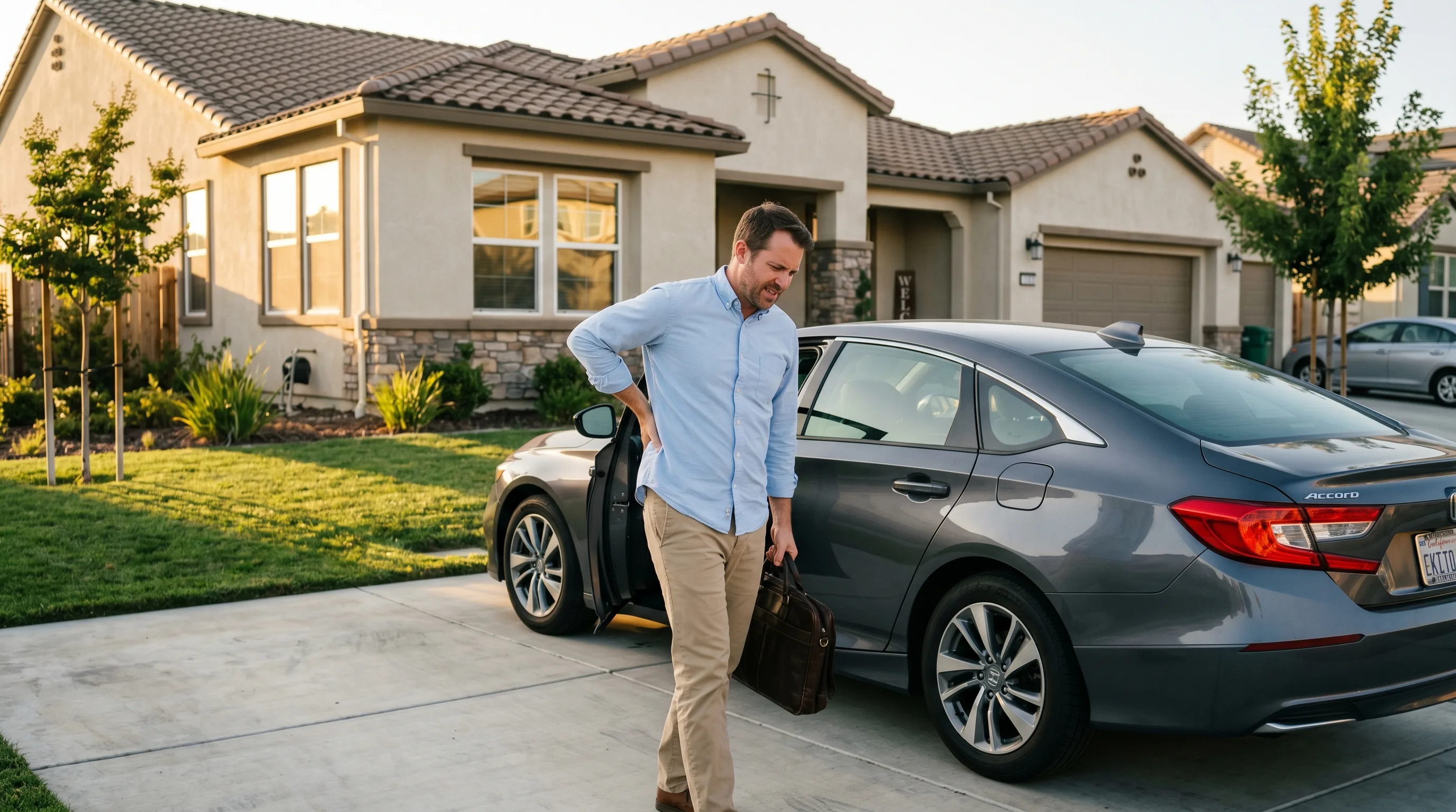 Lower Back Pain in Mountain House: A Commuter's Survival Guide