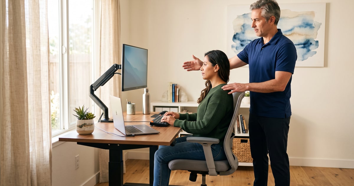 Posture Fixes for Remote Workers: A Mountain House Chiropractor's Daily Routine
