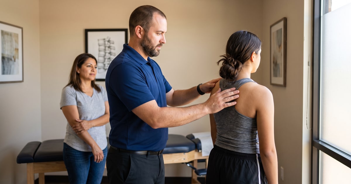 Scoliosis Screening for Teens: When to Refer to a Scoliosis Chiropractor in Tracy