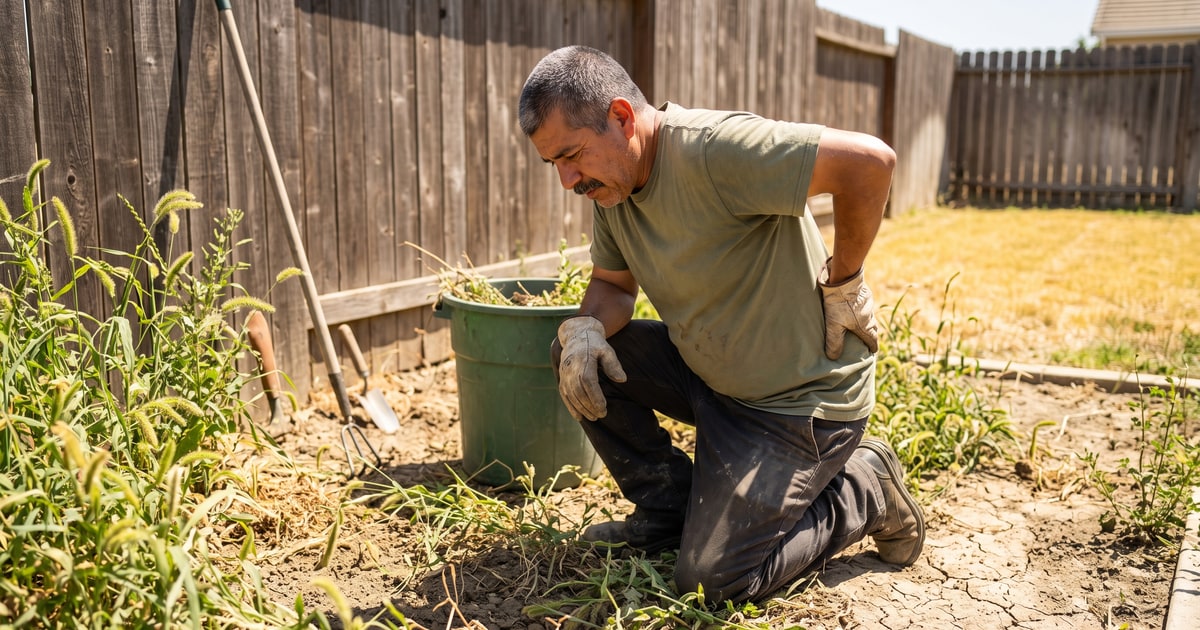 Yard Work Back Pain in Ripon: How to Prevent Summer Gardening Strains